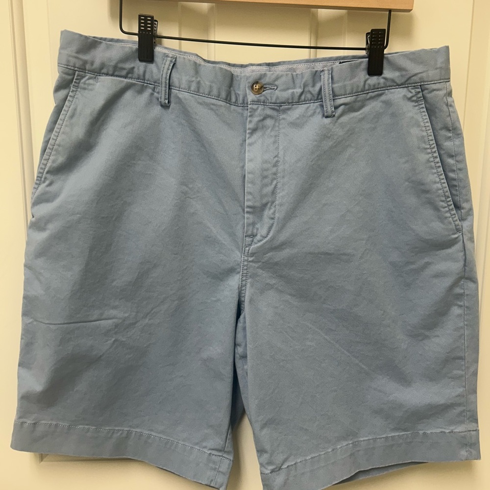 Polo Ralph Lauren Men's Light Blue Classic Cotton Shorts